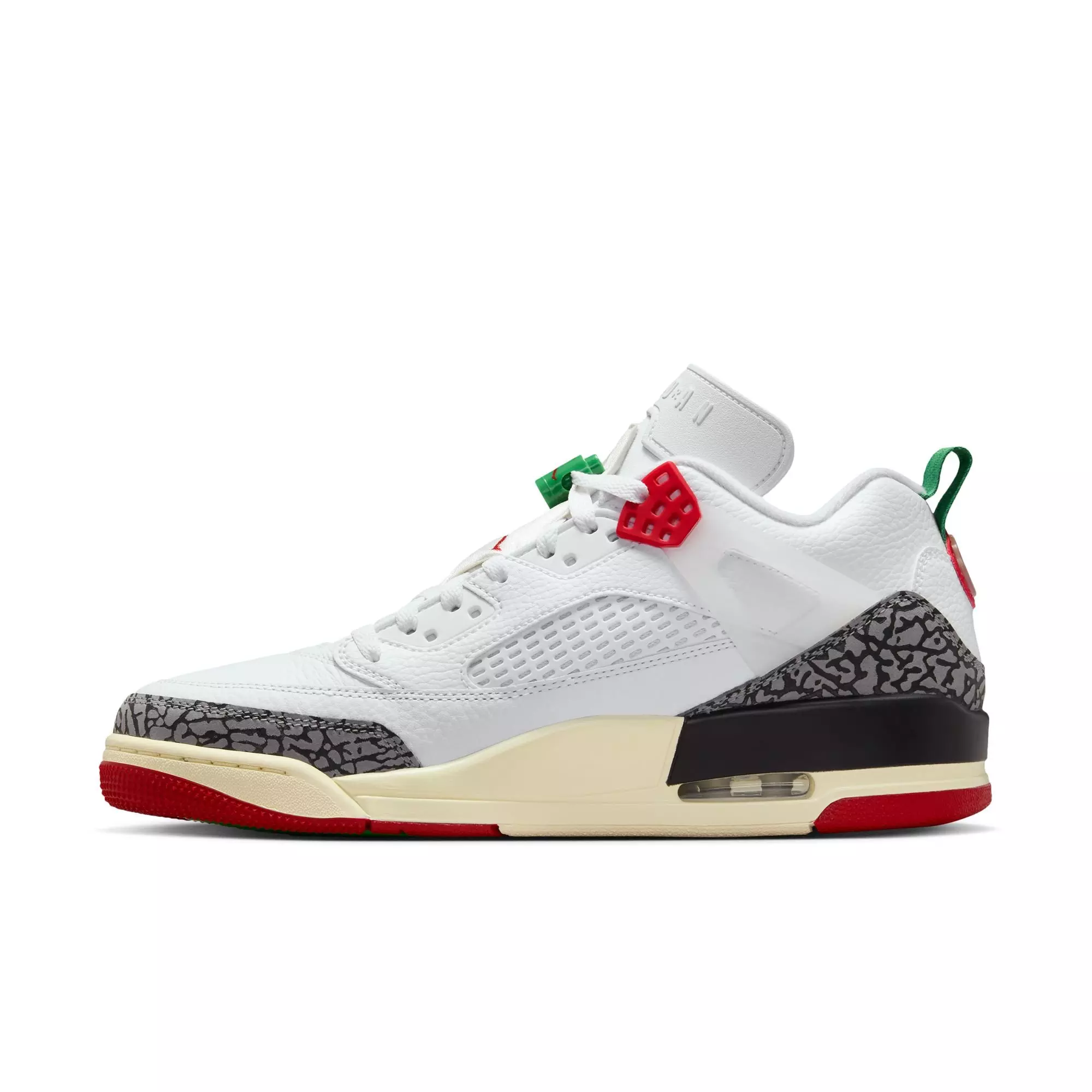 Jordan Spizike Low SE "White/Varsity Red/Black/Sail" Men's Shoe - WHITE/RED/BLACK