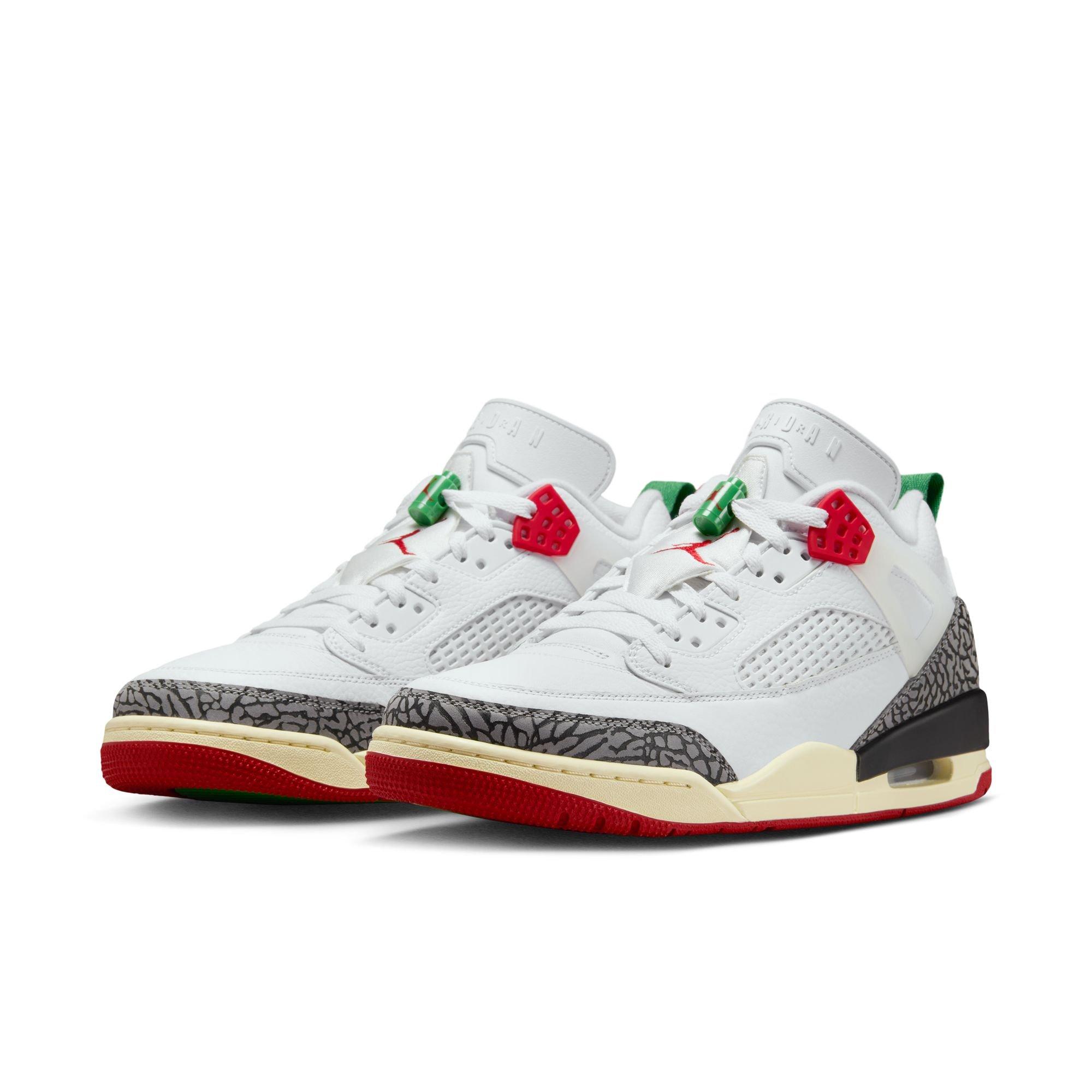 Jordan Spizike Low SE "White/Varsity Red/Black/Sail" Men's Shoe - WHITE/RED/BLACK Thumbnail View 5