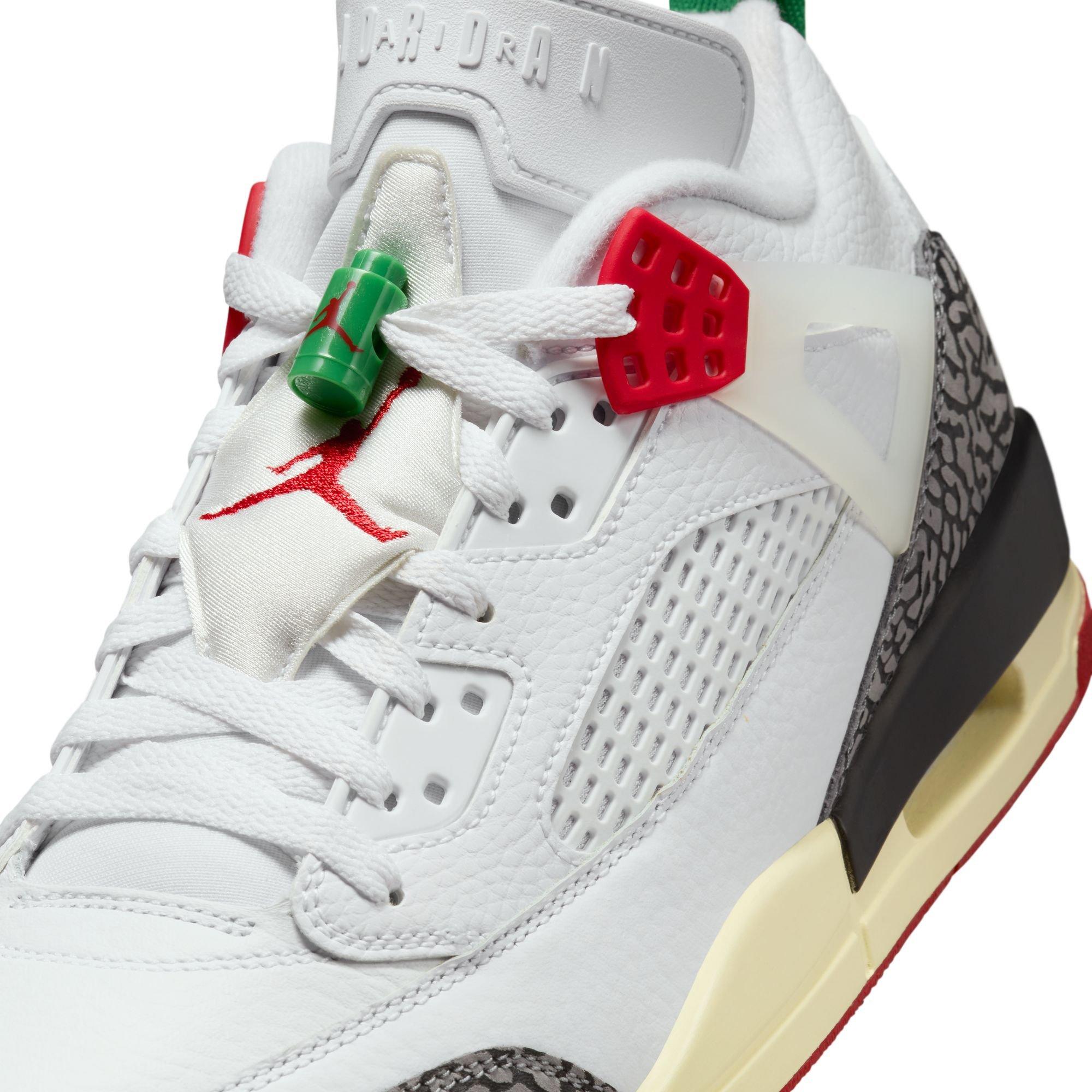 Jordan Spizike Low SE "White/Varsity Red/Black/Sail" Men's Shoe - WHITE/RED/BLACK Thumbnail View 9