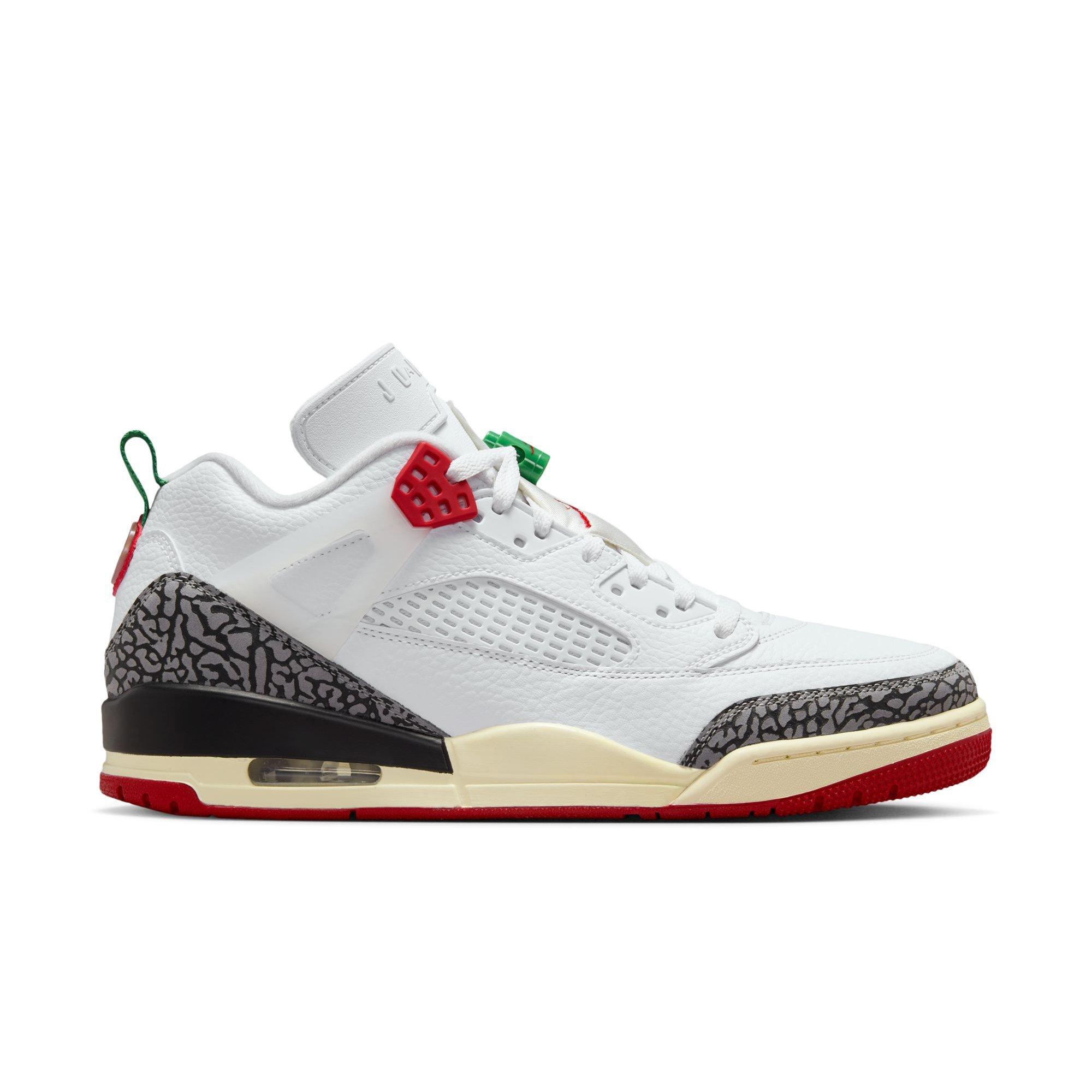 Jordan Spizike Low SE "White/Varsity Red/Black/Sail" Men's Shoe - WHITE/RED/BLACK Thumbnail View 1
