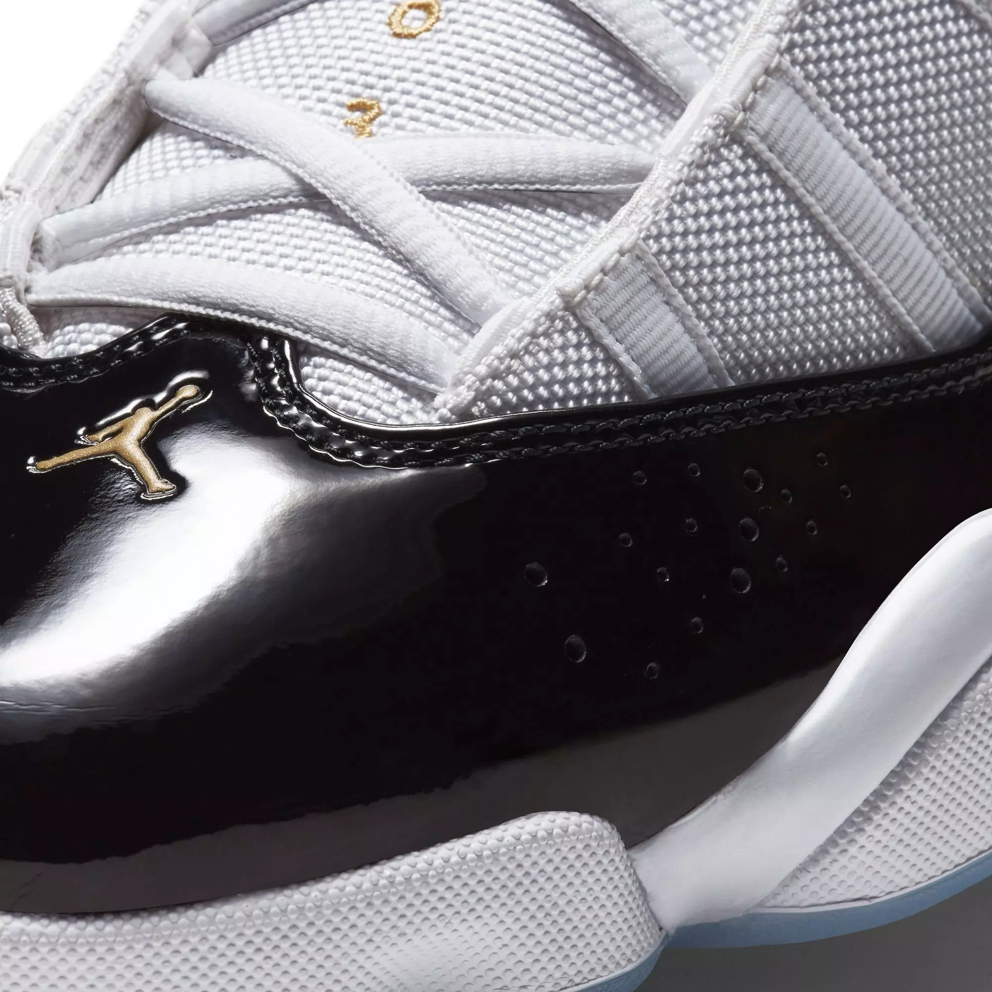 Jordan 6 Rings "White/Metallic Gold/Black Ice" Men's Shoe - WHITE/BLACK/GOLD