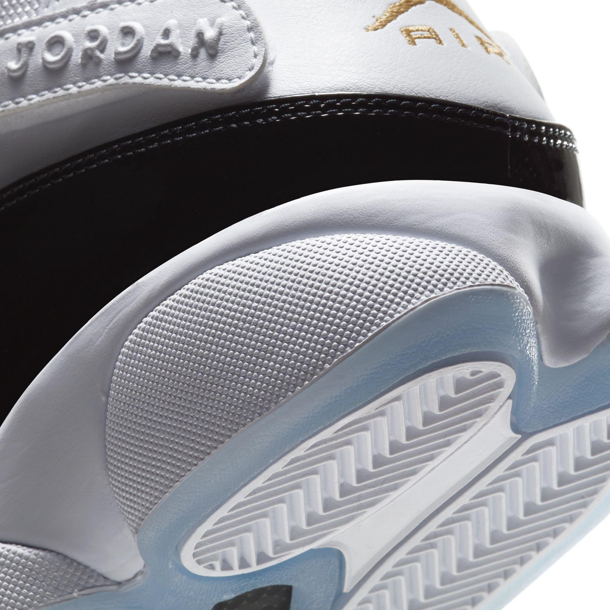 Jordan 6 Rings "White/Metallic Gold/Black Ice" Men's Shoe - WHITE/BLACK/GOLD Thumbnail View 13