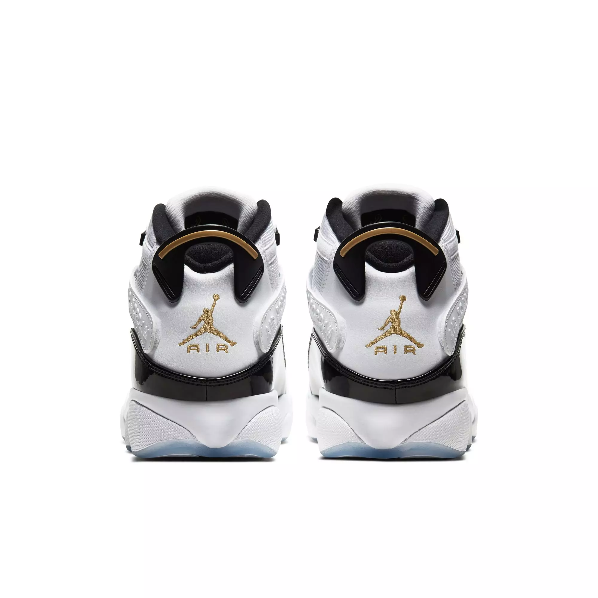 Jordan 6 Rings "White/Metallic Gold/Black Ice" Men's Shoe - WHITE/BLACK/GOLD