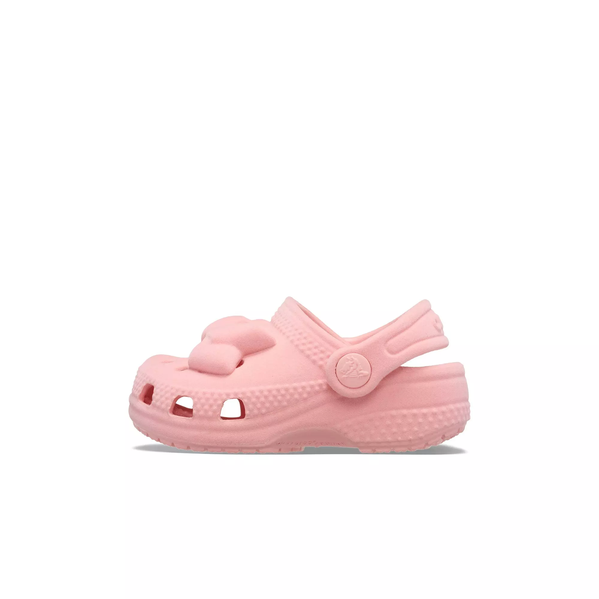 Crocs Classic Velvet "Pink" Toddler Girls' Clog - PINK