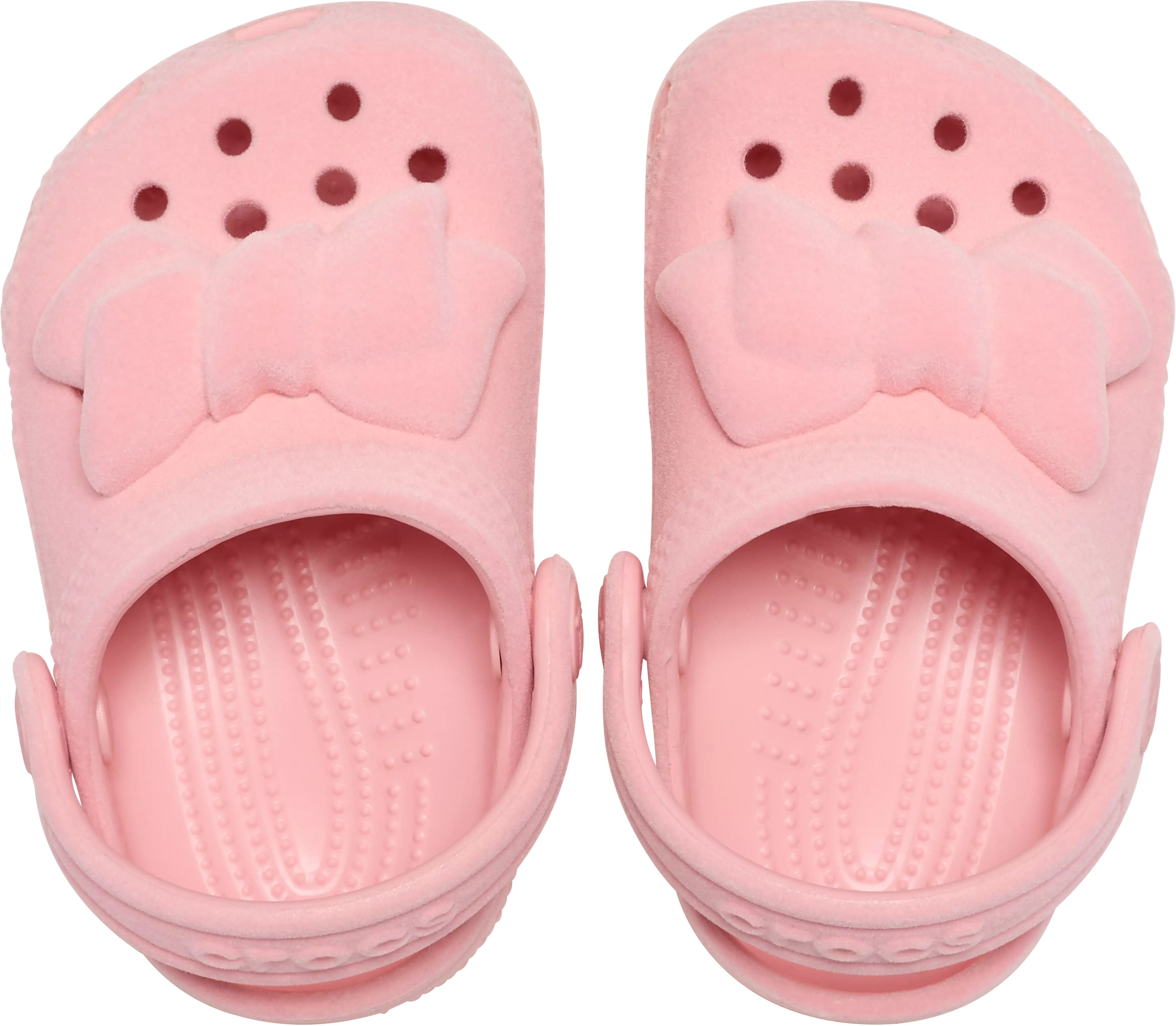 Crocs Classic Velvet "Pink" Toddler Girls' Clog - PINK