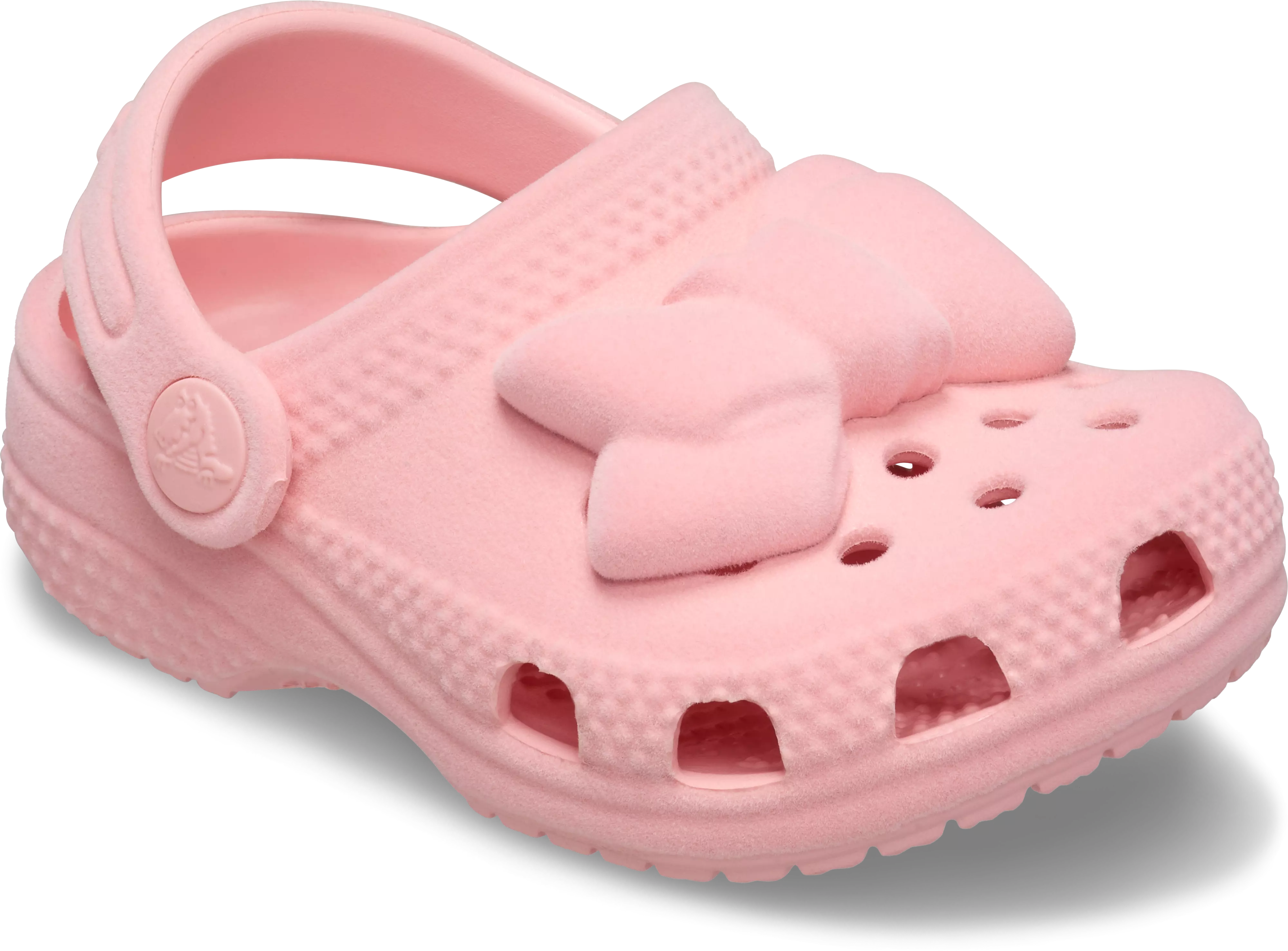 Crocs Classic Velvet "Pink" Toddler Girls' Clog - PINK