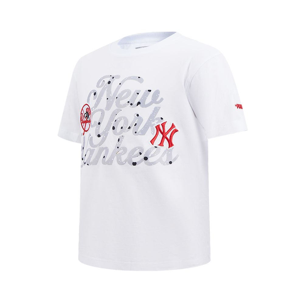 Pro Standard Youth New York Yankees Cement Tee-White/Grey