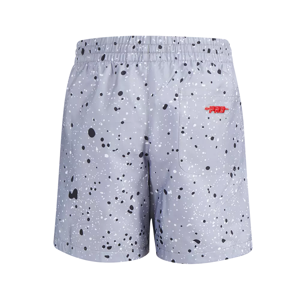 Pro Standard Youth New York Yankees Cement Shorts-White/Grey - WHITE/GREY