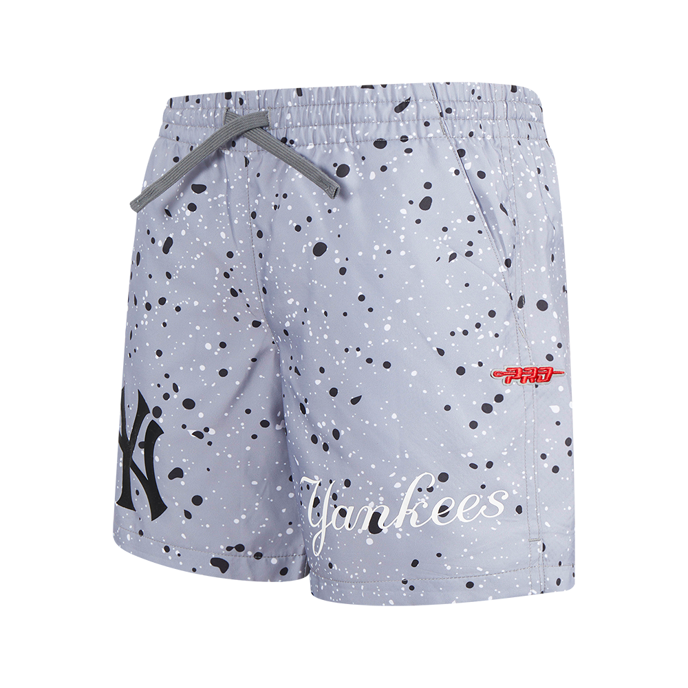 Pro Standard Youth New York Yankees Cement Shorts-White/Grey