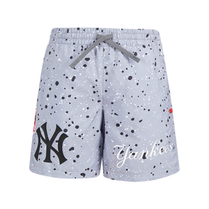 Pro Standard Youth New York Yankees Cement Shorts-White/Grey