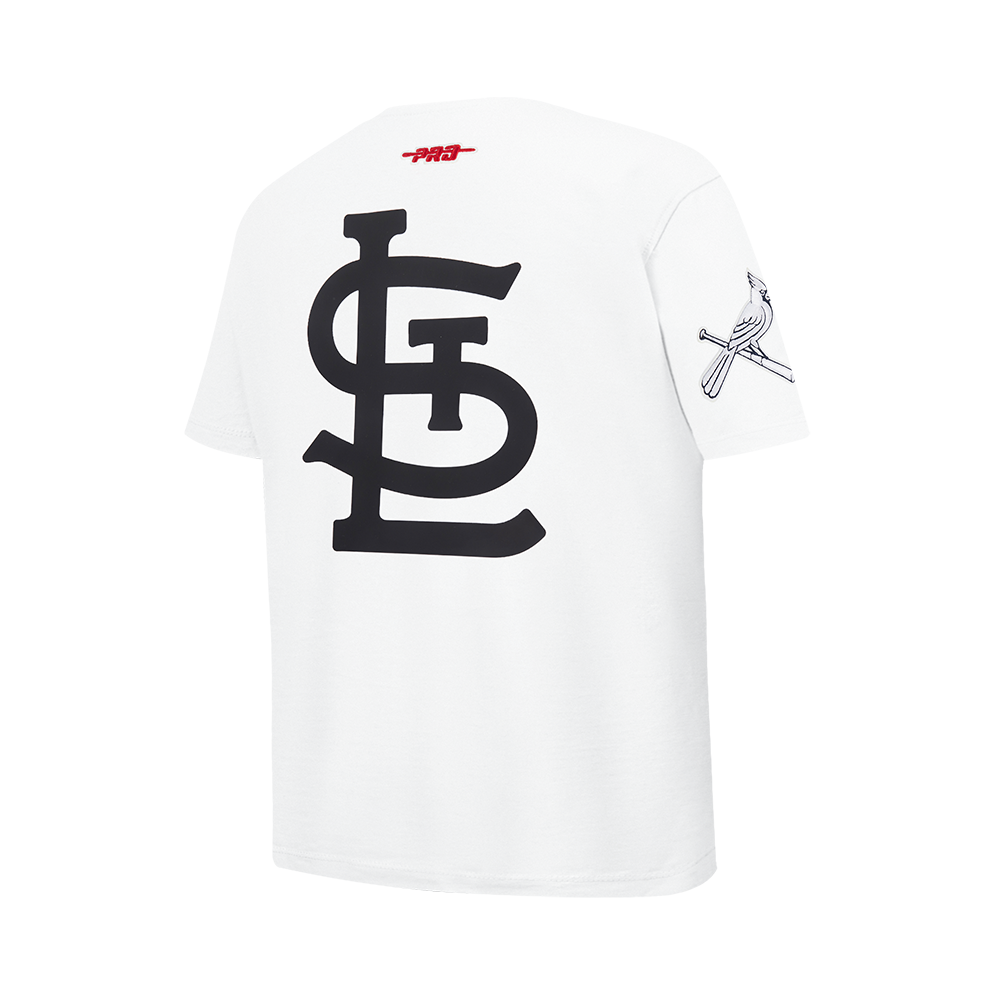 Pro Standard Youth St. Louis Cardinals Cement Tee-White/Grey