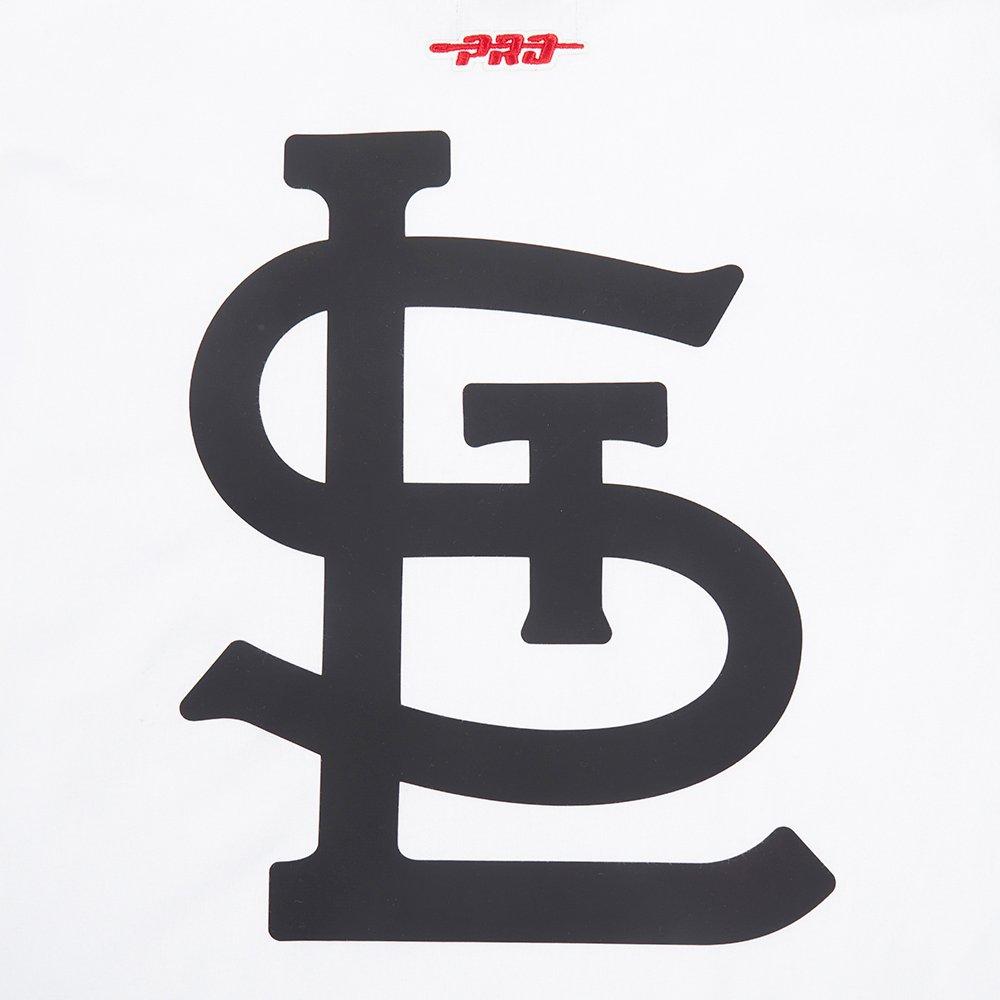 Pro Standard Youth St. Louis Cardinals Cement Tee-White/Grey