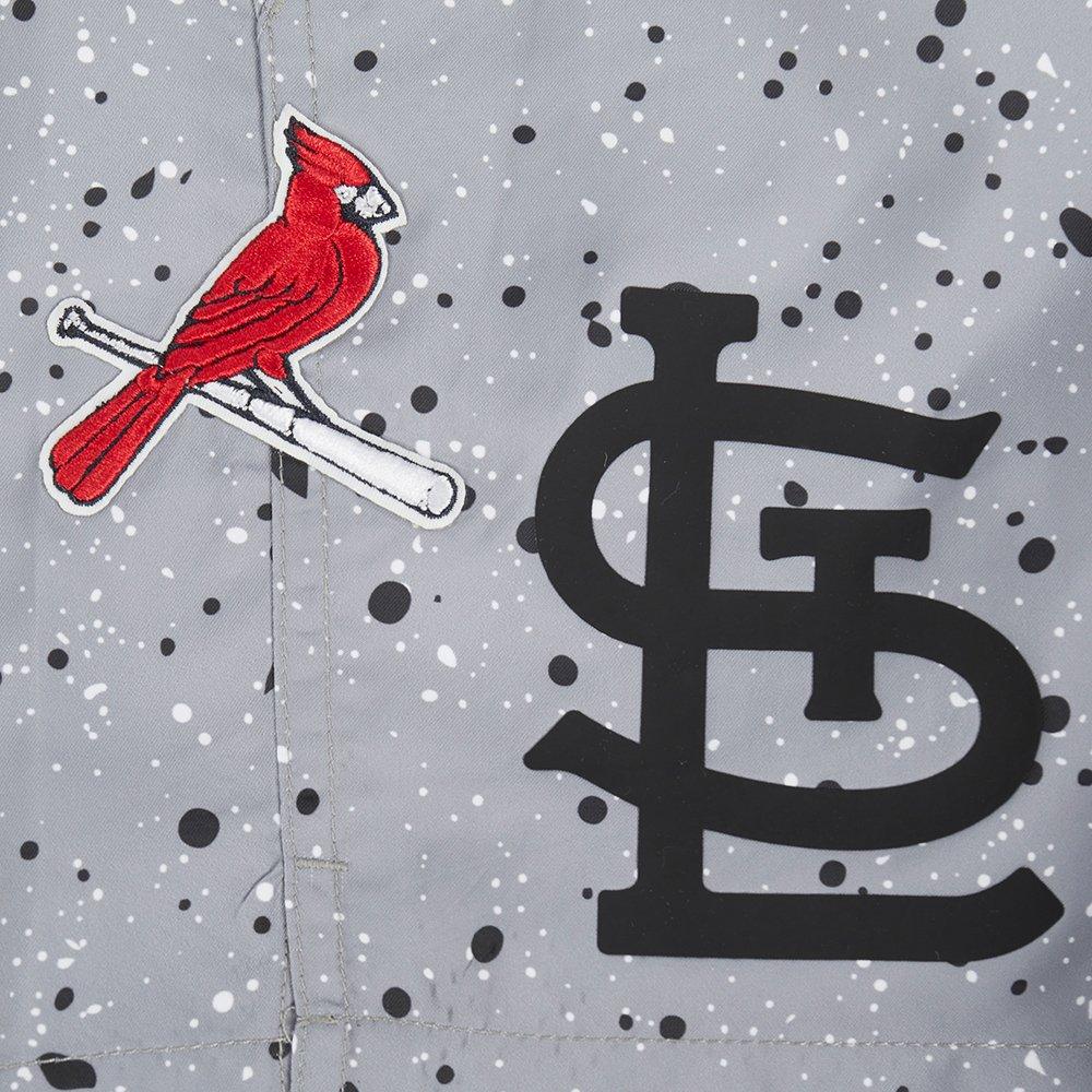 Pro Standard Youth St. Louis Cardinals Cement Shorts-White/Grey