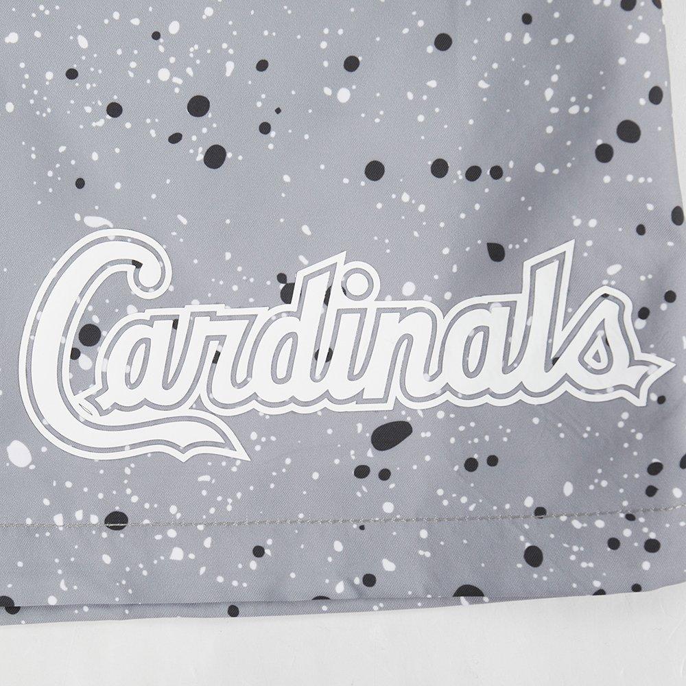 Pro Standard Youth St. Louis Cardinals Cement Shorts-White/Grey