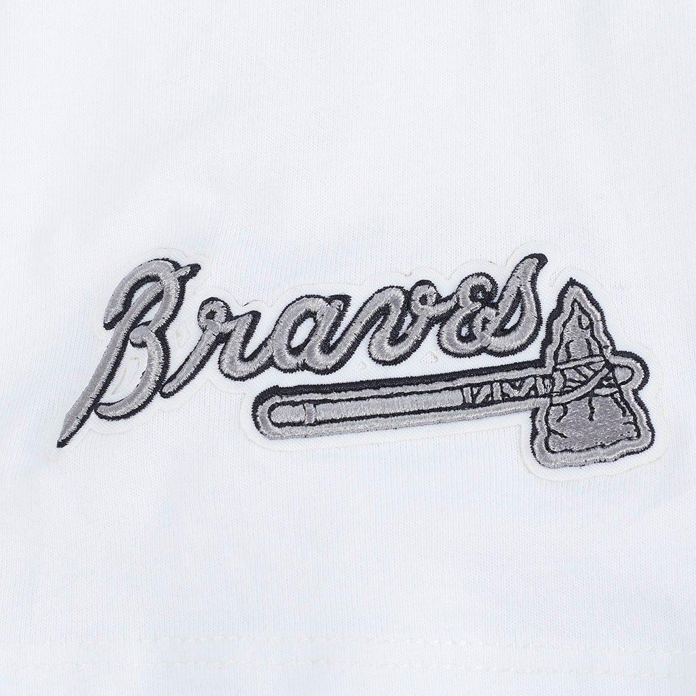 Pro Standard Youth Atlanta Braves Cement Tee-White/Grey