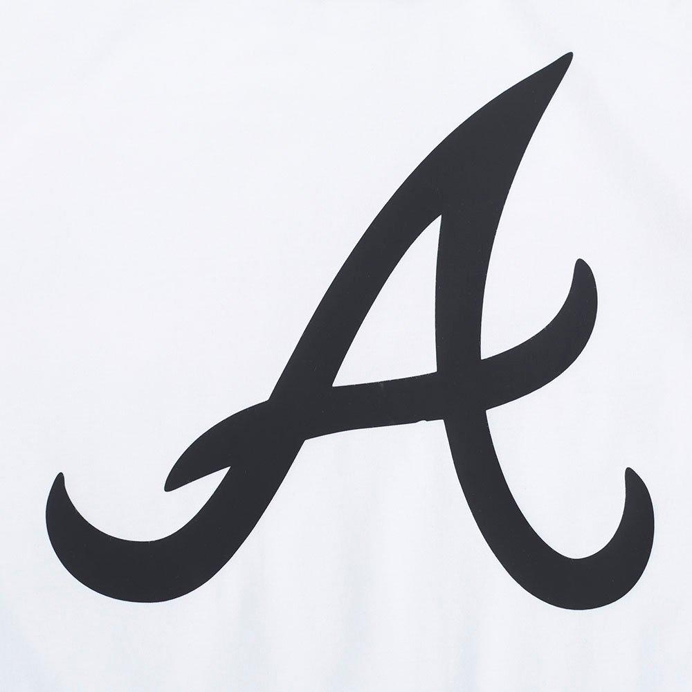 Pro Standard Youth Atlanta Braves Cement Tee-White/Grey