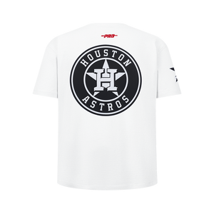 Pro Standard Youth Houston Astros Cement Tee-White/Grey