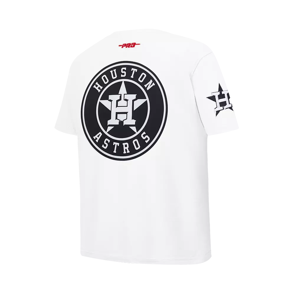 Pro Standard Youth Houston Astros Cement Tee-White/Grey - WHITE/GREY