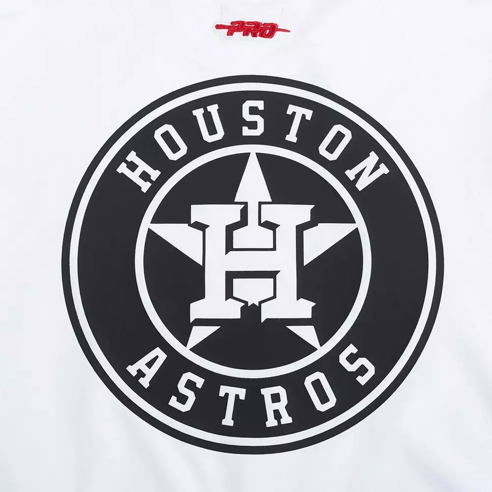 Pro Standard Youth Houston Astros Cement Tee-White/Grey - WHITE/GREY