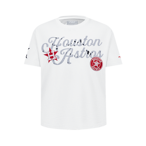 Pro Standard Youth Houston Astros Cement Tee-White/Grey
