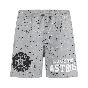 Pro Standard Youth Houston Astros Cement Shorts-White/Grey