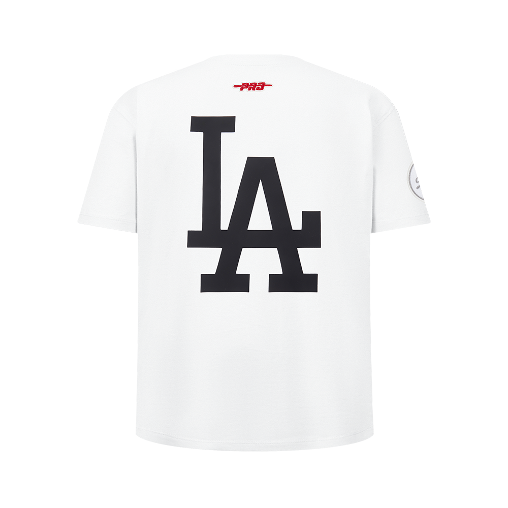 Pro Standard Youth Los Angeles Dodgers Cement Tee-White/Grey