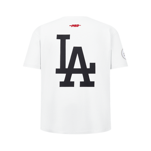 Pro Standard Youth Los Angeles Dodgers Cement Tee-White/Grey