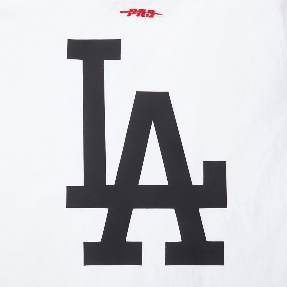 Pro Standard Youth Los Angeles Dodgers Cement Tee-White/Grey