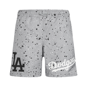 Pro Standard Youth Los Angeles Dodgers Cement Shorts-White/Grey
