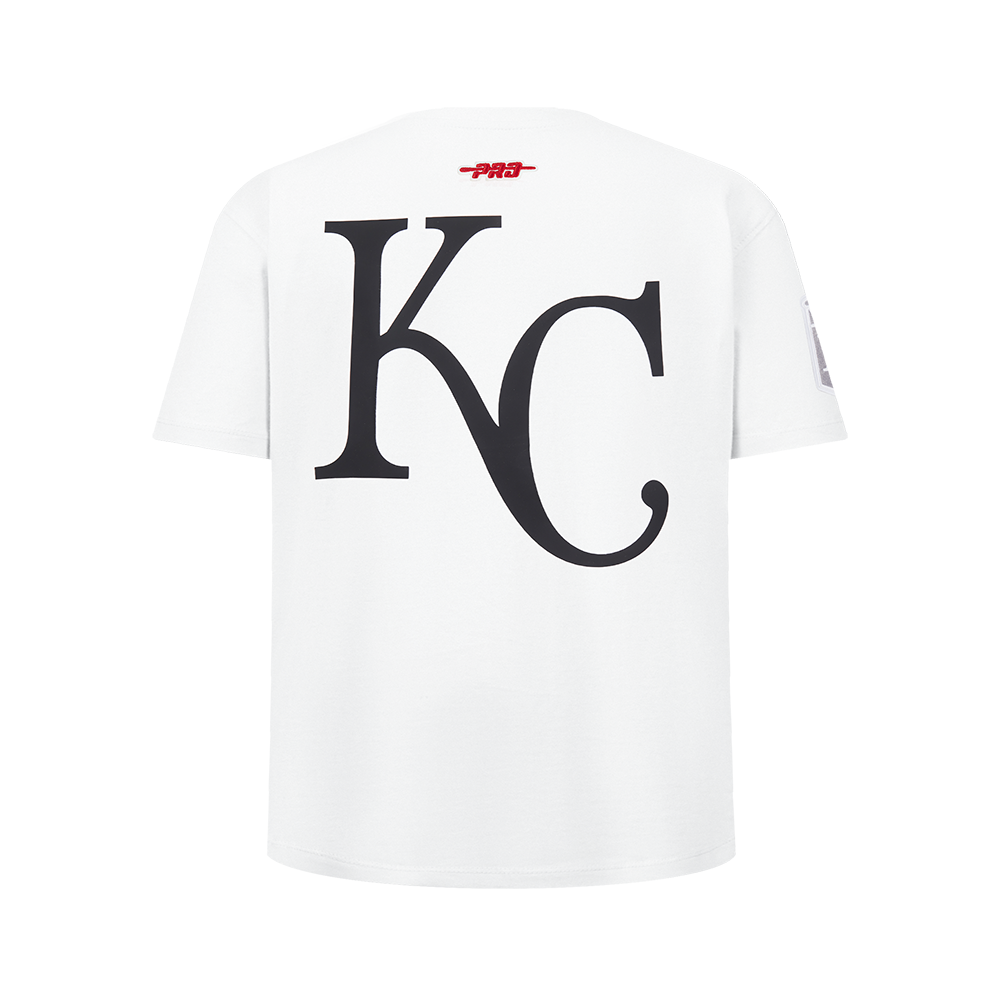Pro Standard Youth Kansas City Royals Cement Tee-White/Grey
