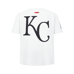 Pro Standard Youth Kansas City Royals Cement Tee-White/Grey