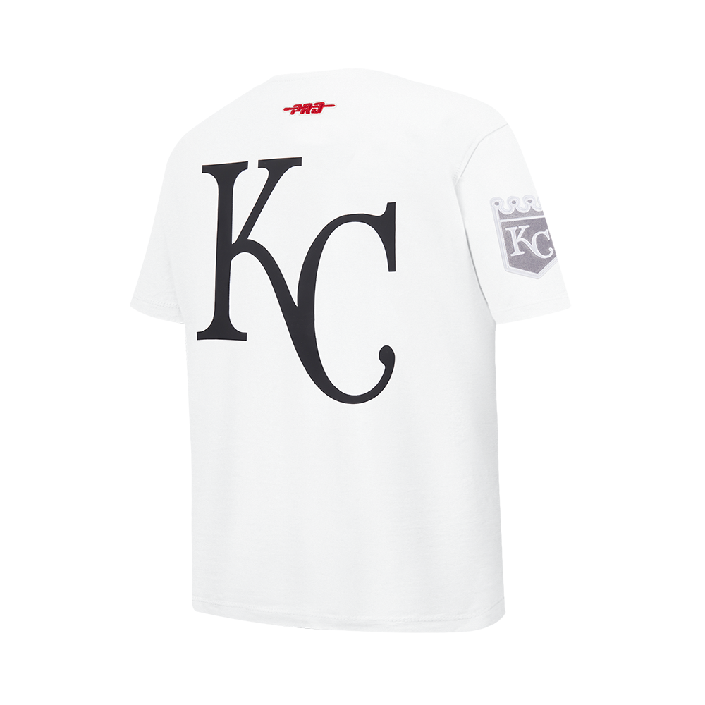 Pro Standard Youth Kansas City Royals Cement Tee-White/Grey
