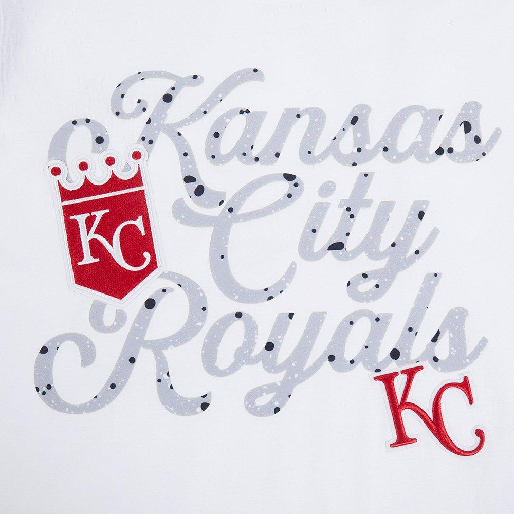Pro Standard Youth Kansas City Royals Cement Tee-White/Grey