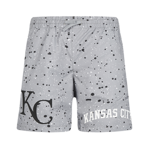 Pro Standard Youth Kansas City Royals Cement Shorts-White/Grey