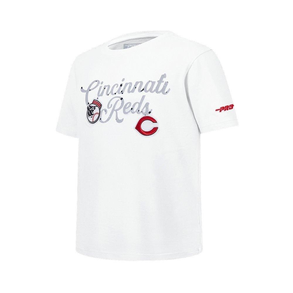 Pro Standard Youth Cincinnati Reds Cement White/Grey Tee