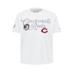 Pro Standard Youth Cincinnati Reds Cement Tee-White/Grey