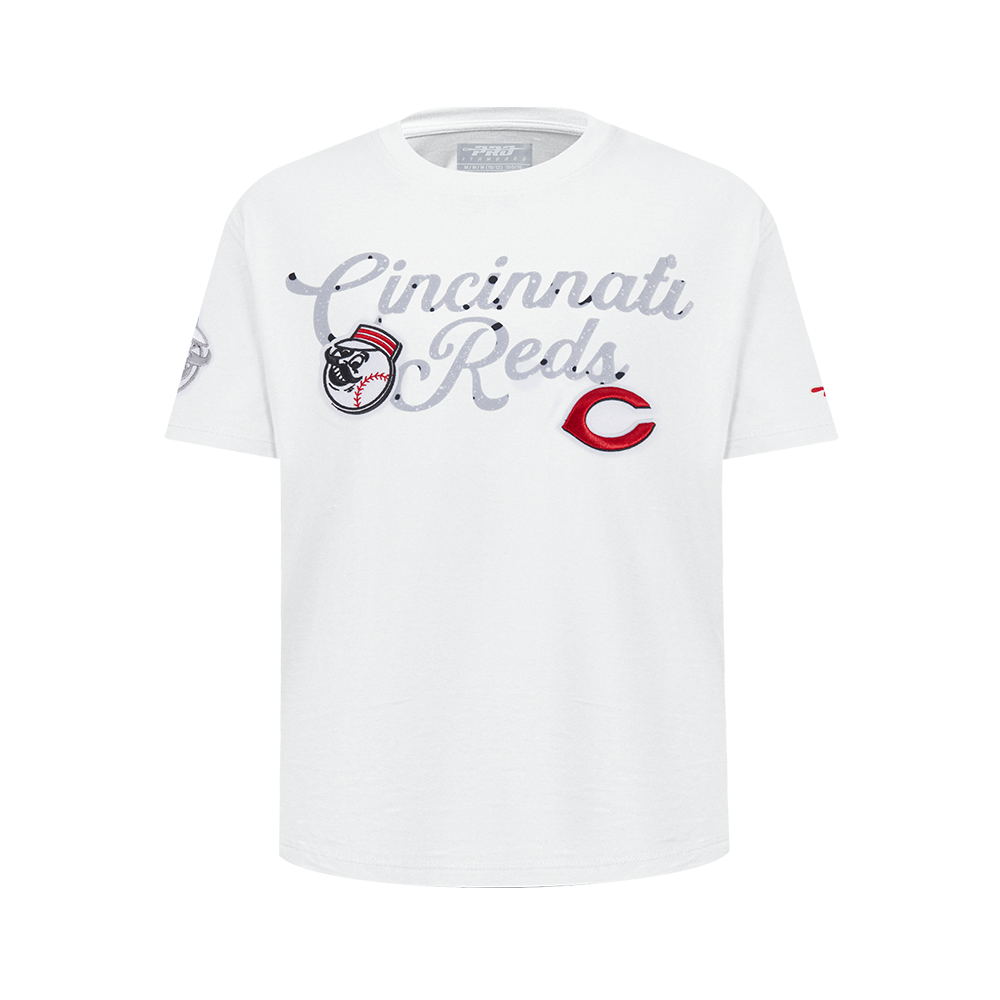 Pro Standard Youth Cincinnati Reds Cement White/Grey Tee