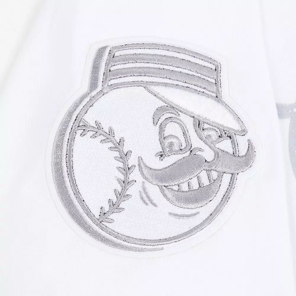 Pro Standard Youth Cincinnati Reds Cement Tee-White/Grey - WHITE/GREY