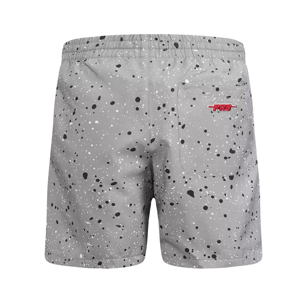 Pro Standard Youth Cincinnati Reds Cement Shorts-White/Grey - WHITE/GREY