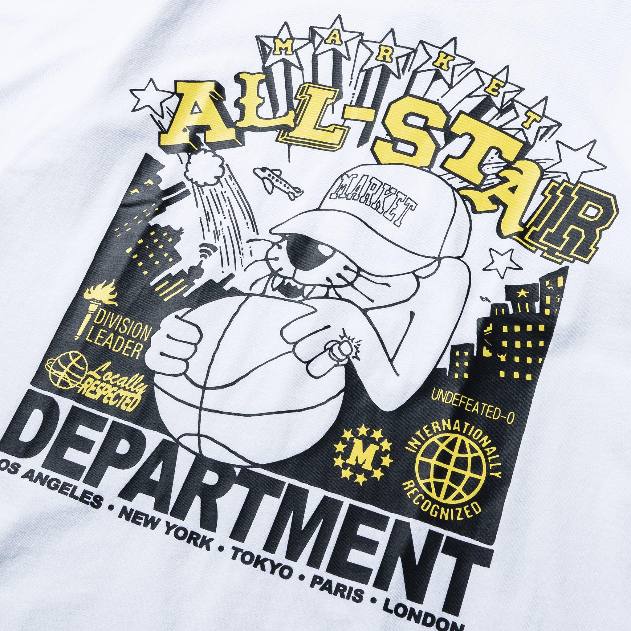 Market Men's Locally Respected Tee - White - WHITE Thumbnail View 3