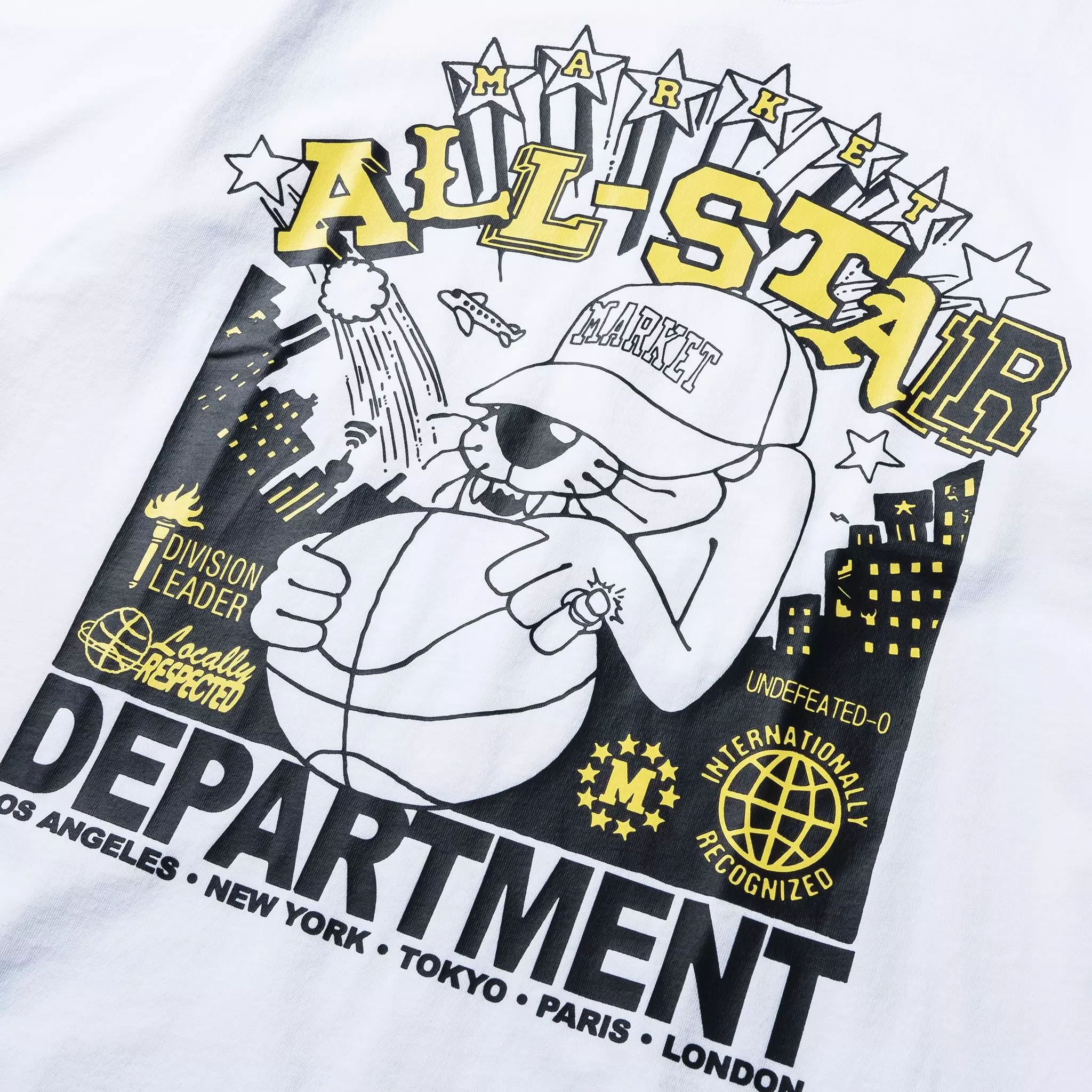 Market Men's Locally Respected Tee - White - WHITE