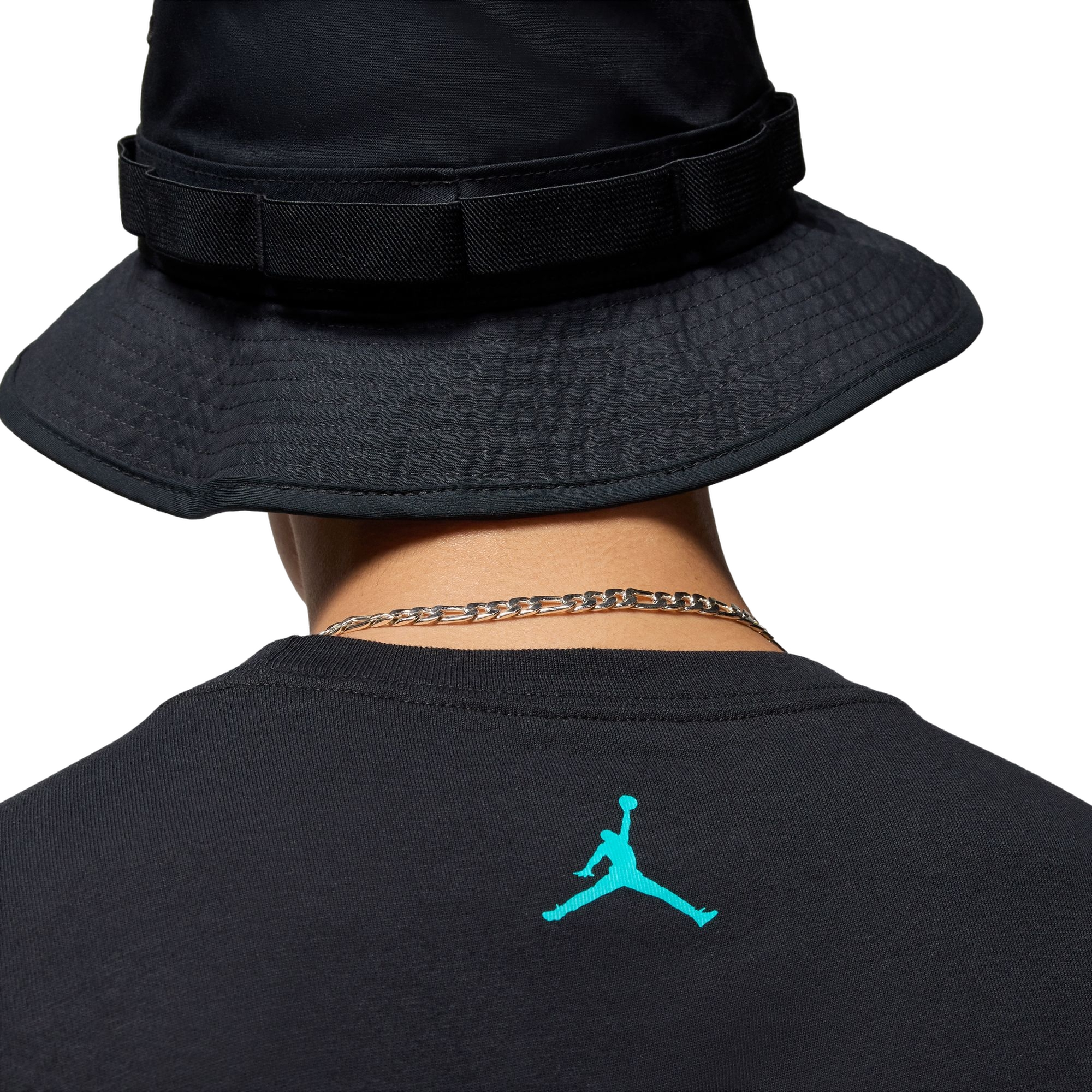 Jordan Men's AJ5 Tee - BLACK Thumbnail View 5