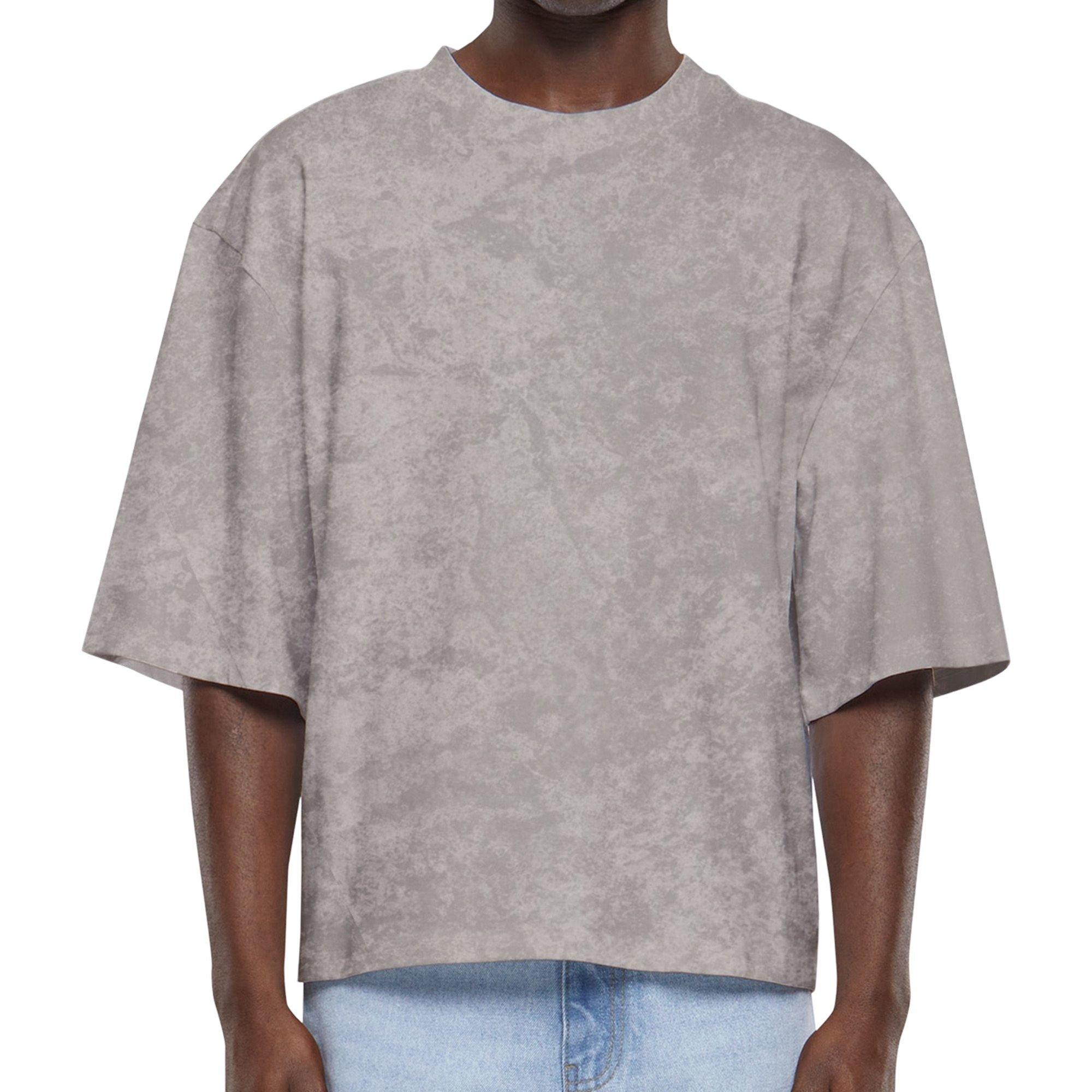 Forgotten Faces Men's Basic Crop Tee - Acid Asphalt - GREY Thumbnail View 3