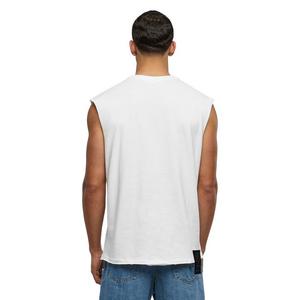 Forgotten Faces Men's Basic Muscle Tee - White