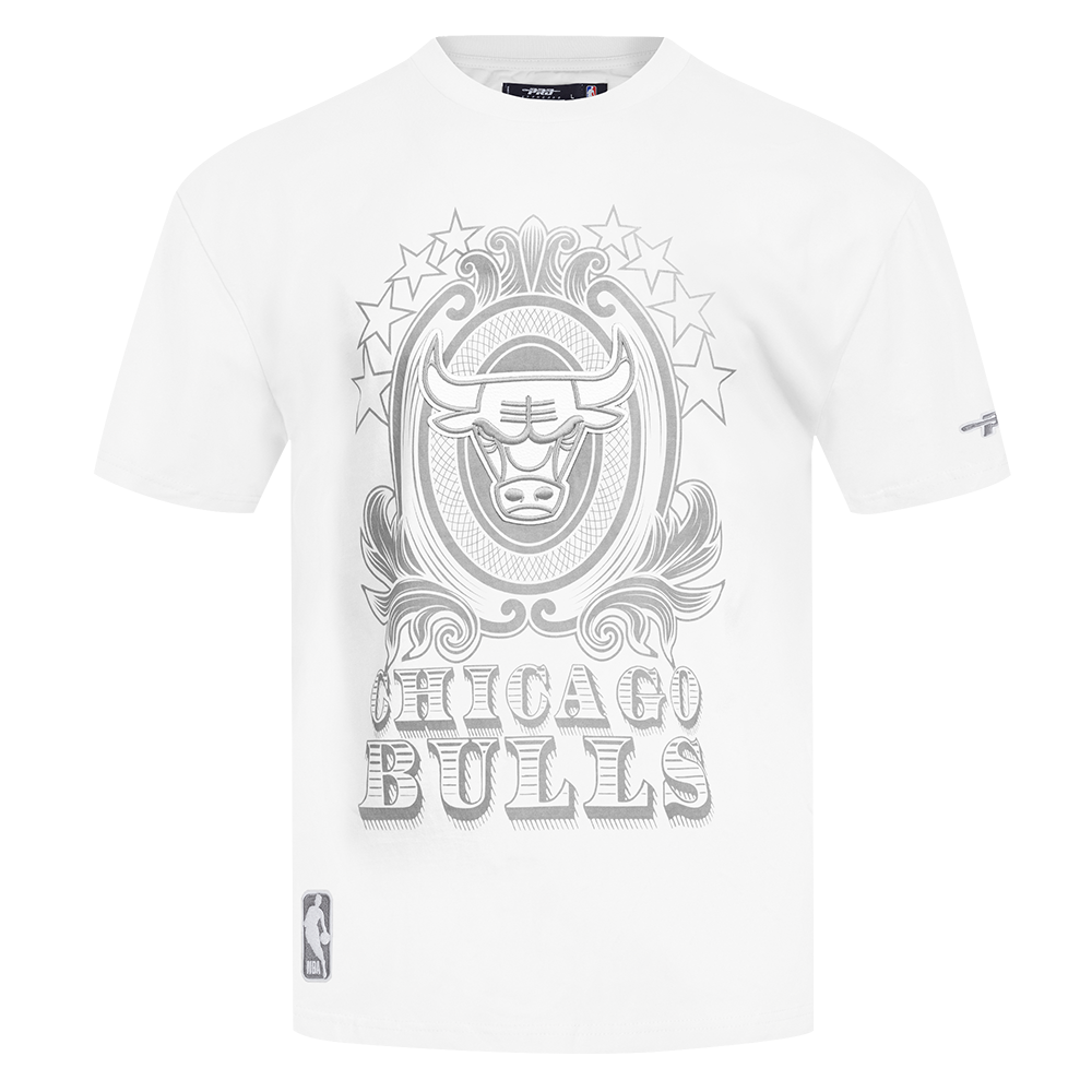 Pro Standard Chicago Bulls Pure Money Tee-White - WHITE Thumbnail View 1