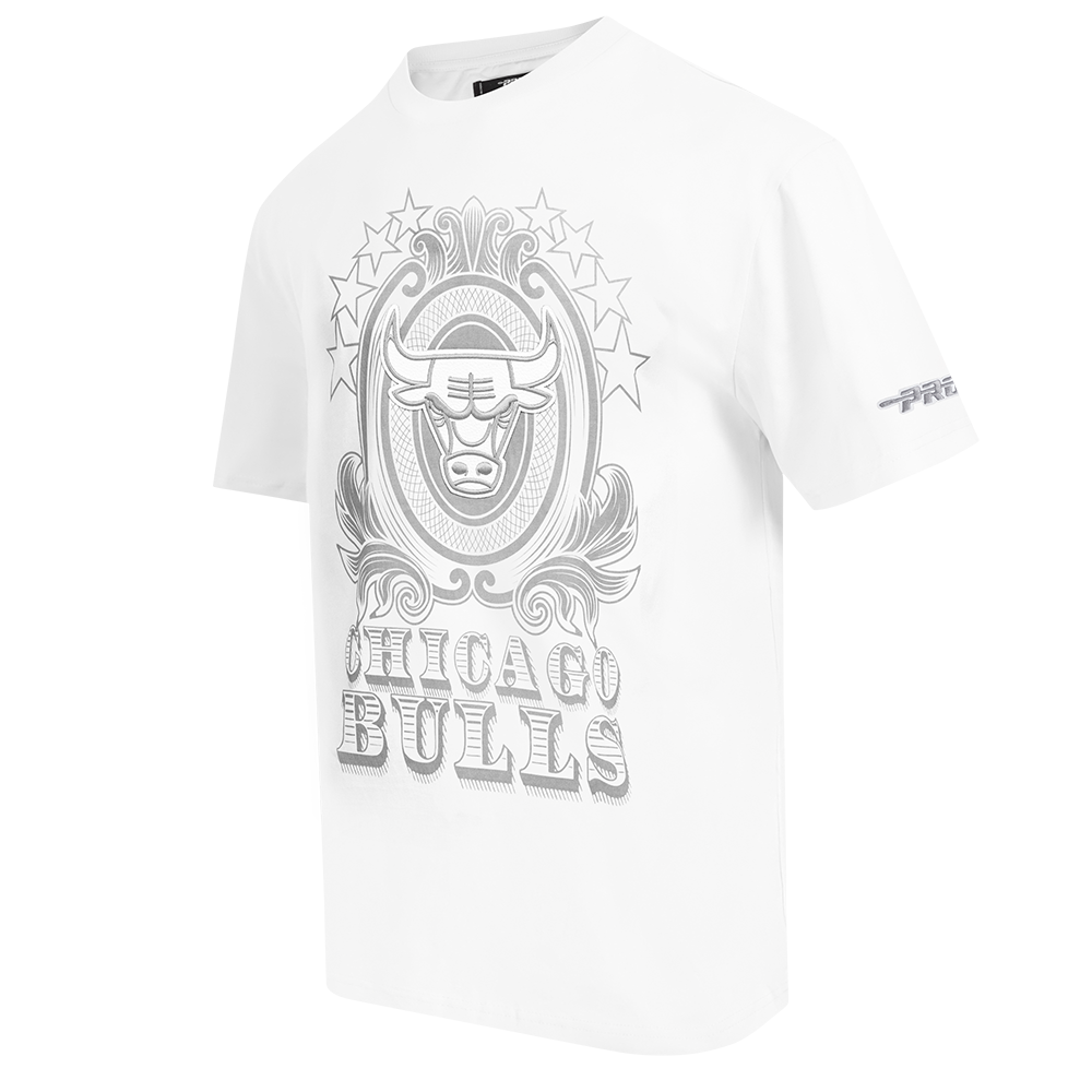 Pro Standard Chicago Bulls Pure Money Tee-White - WHITE Thumbnail View 3