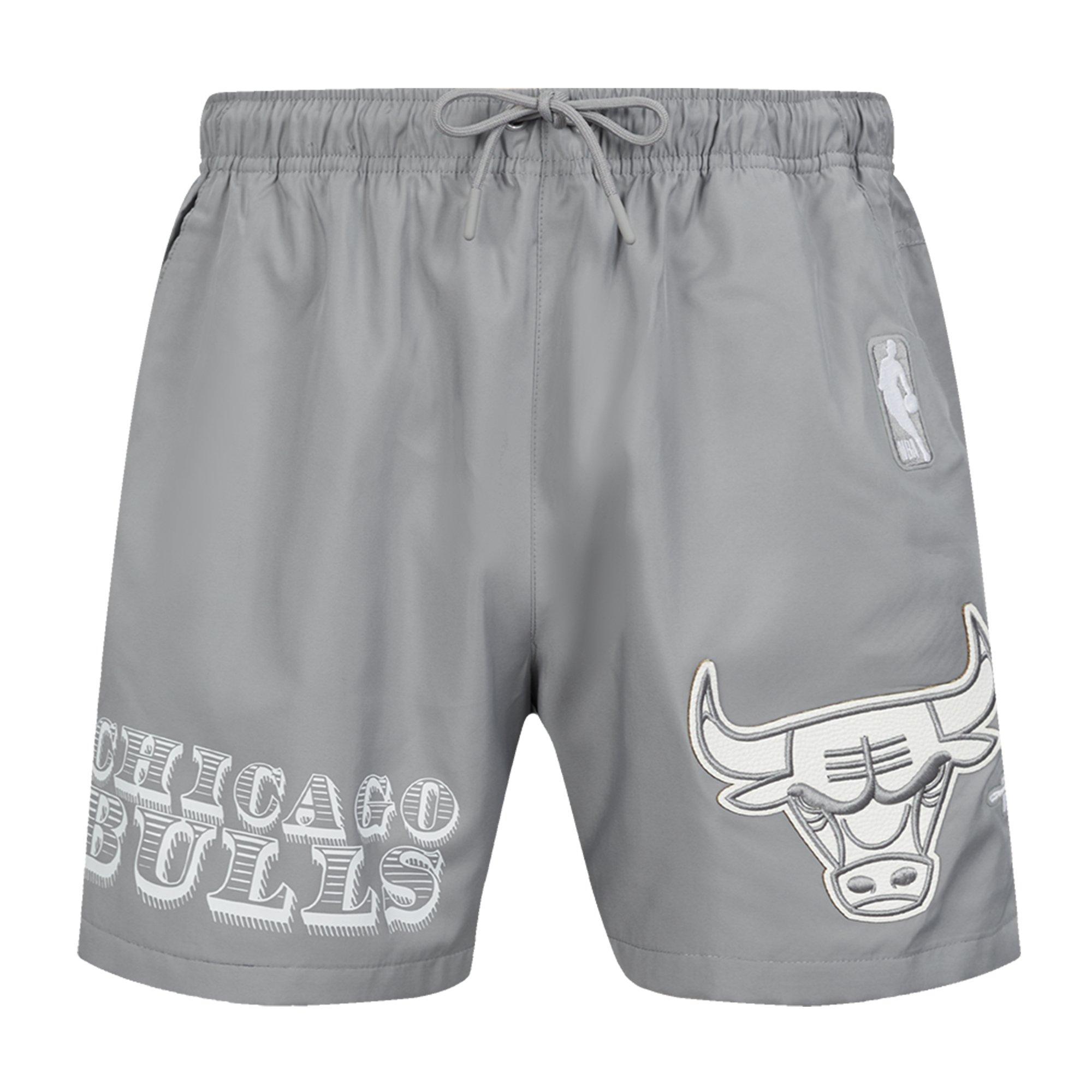 Pro Standard Chicago Bulls Pure Money Shorts-Grey, - GREY Thumbnail View 1