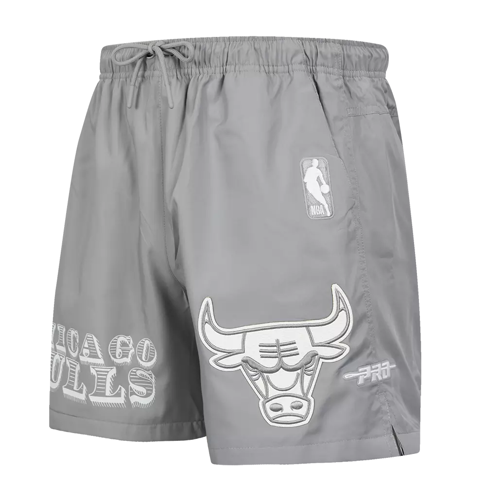 Pro Standard Chicago Bulls Pure Money Shorts-Grey, - GREY