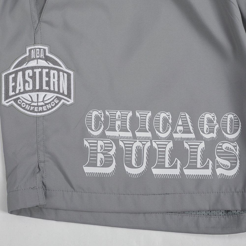 Pro Standard Chicago Bulls Pure Money Shorts-Grey, - GREY Thumbnail View 6