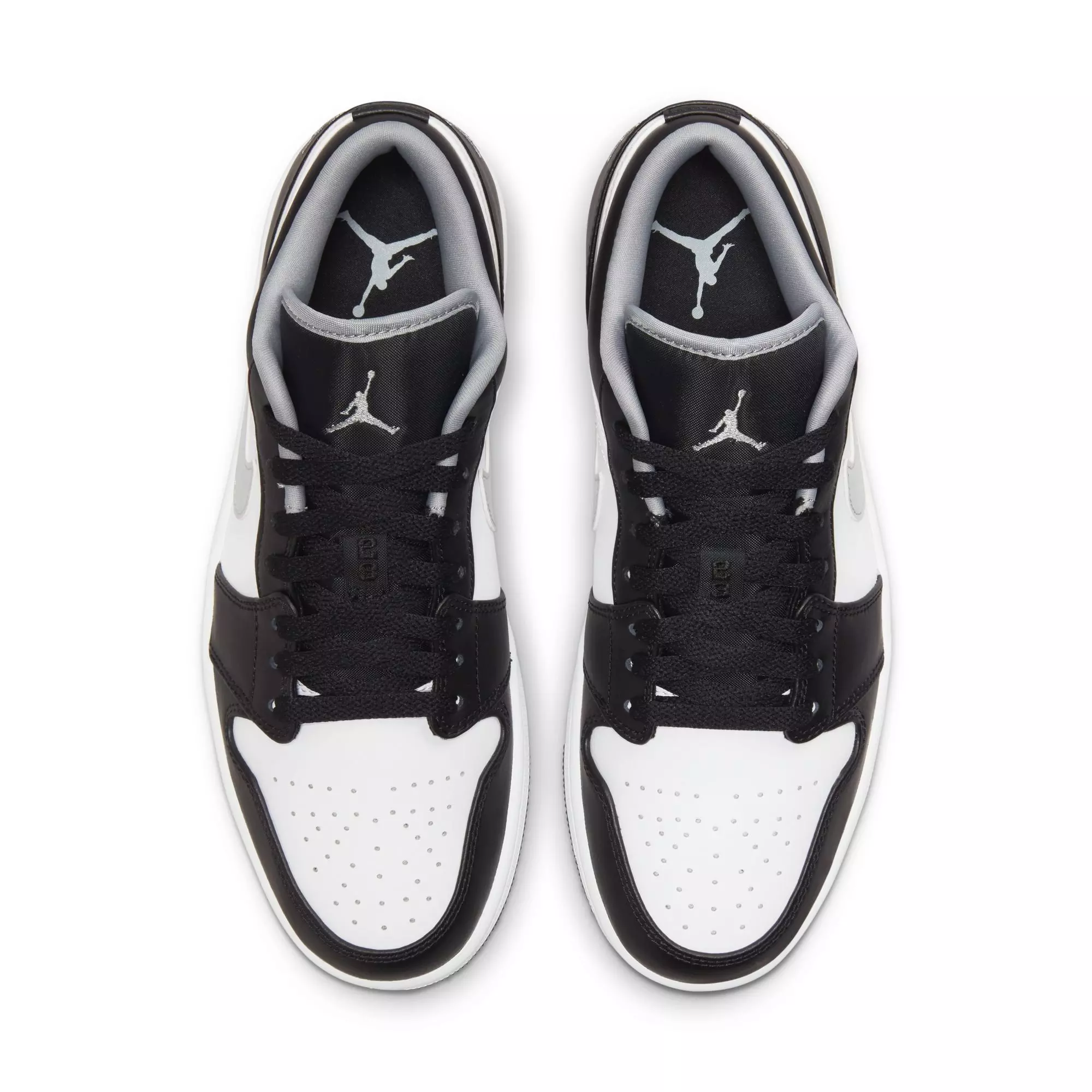 Jordan 1 Low "Black/Particle Grey/White" Men's Shoe - BLACK/GREY/WHITE
